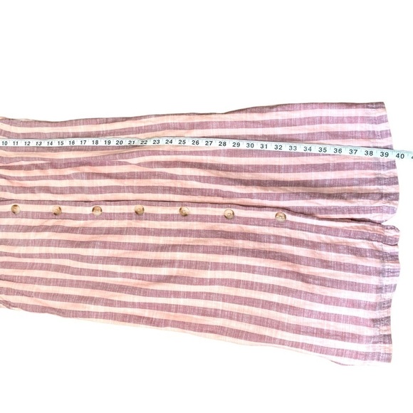 Ichi Womens Tulle Button Down Midi Dress - Picture 10 of 10